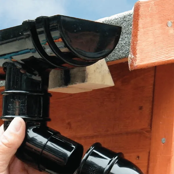 Fitting Guttering to a Shed
